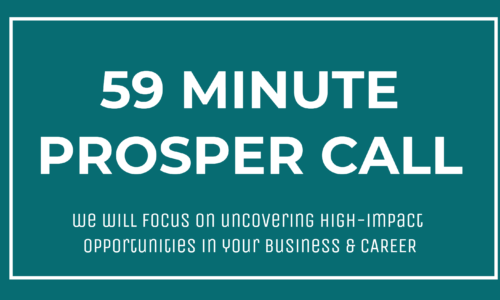 The 59 Minute Call – One Hour Consultation